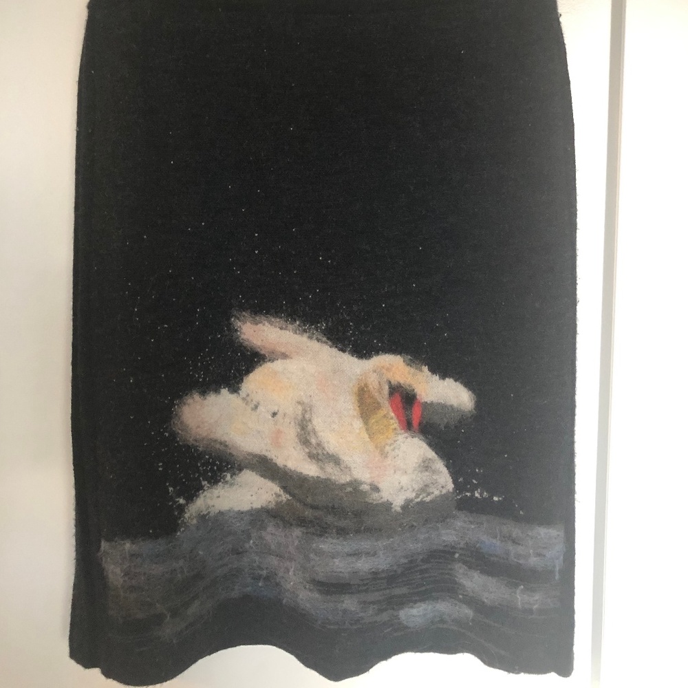 Anthropologie | Troubadour Swan Skirt